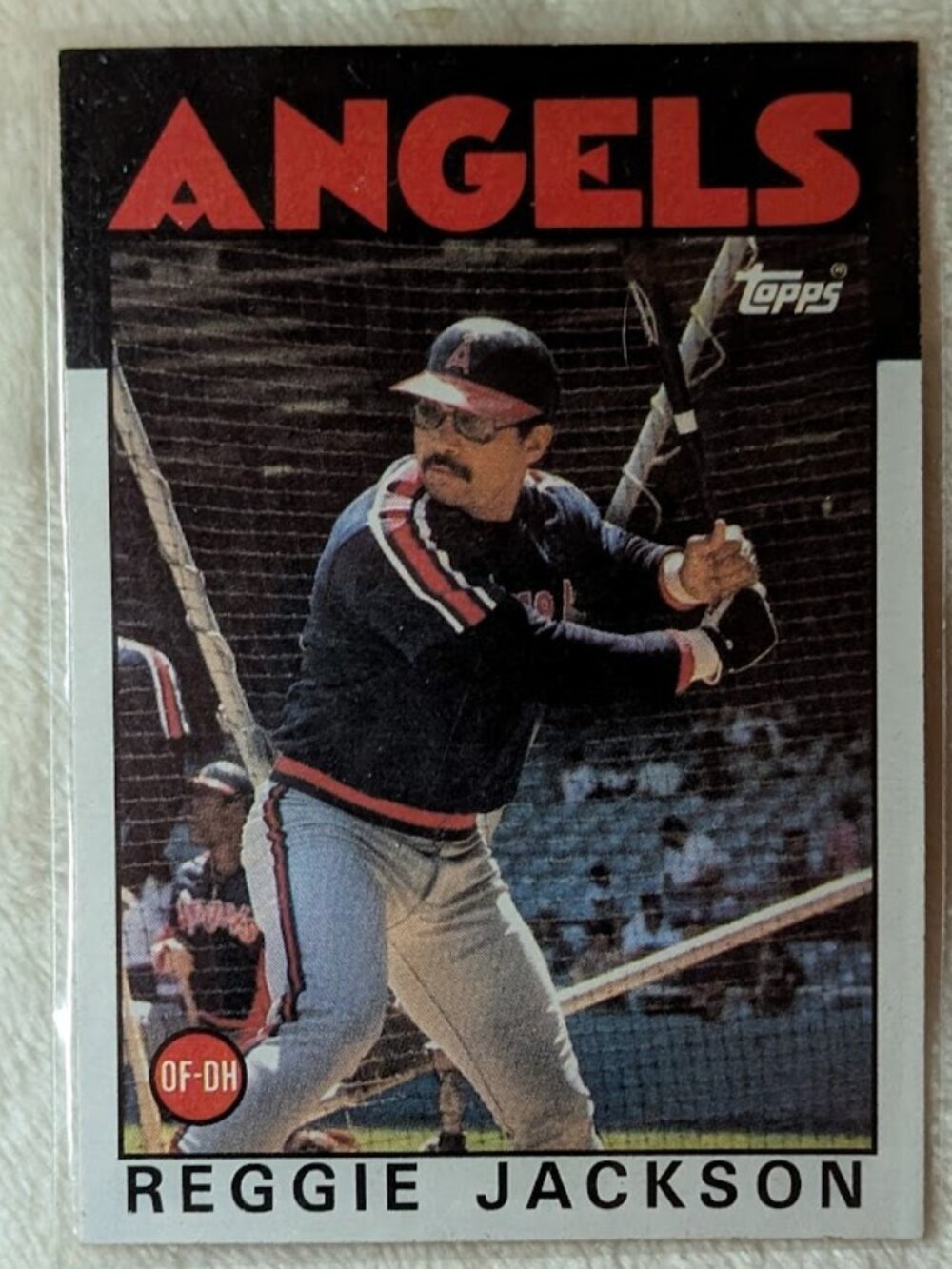 1986 Topps Chewing Gum REGGIE JACKSON #700